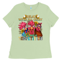 Matcha relax were all crazy its not a competition nca Ladies Tee - NancyCooperArtShop