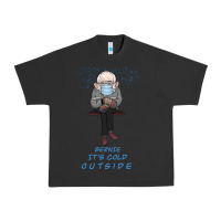 Pigment Black Bernie it's Cold Outside Urban Heavy Tee - Bettercallsaul
