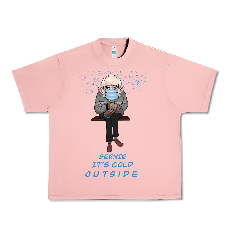 Bernie It's Cold Outside Urban Heavy Tee by Bettercallsaul | Teevron