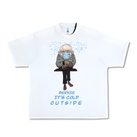 White Bernie it's Cold Outside Urban Heavy Tee - Bettercallsaul