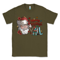 Army Green merry christmas yall Classic Tee - SublimationCraftShop