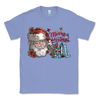 Colony Blue merry christmas yall Classic Tee - SublimationCraftShop