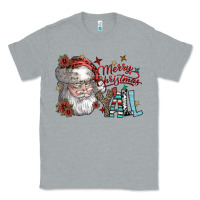 Heather Grey merry christmas yall Classic Tee - SublimationCraftShop
