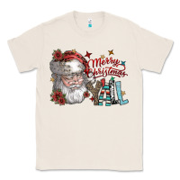 Natural merry christmas yall Classic Tee - SublimationCraftShop