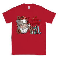Red merry christmas yall Classic Tee - SublimationCraftShop