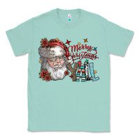 Seafoam merry christmas yall Classic Tee - SublimationCraftShop