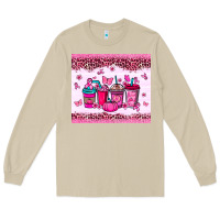 Mushroom Breast Cancer coffee cups Long Sleeve Tee - NancyCooperArtShop