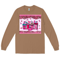 Toasted Coconut Breast Cancer coffee cups Long Sleeve Tee - NancyCooperArtShop