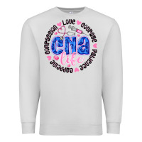 Dove Grey CNA Life Premium Sweatshirt - CowhideDigitalArt