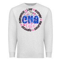 Oatmeal Heather CNA Life Premium Sweatshirt - CowhideDigitalArt