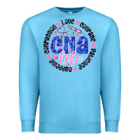 Ocean Blue CNA Life Premium Sweatshirt - CowhideDigitalArt