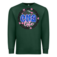 Sports Green CNA Life Premium Sweatshirt - CowhideDigitalArt