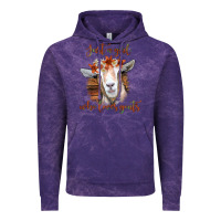 Cloud Purple Just a Girl Who Loves Goat Vintage Hoodie - Bettercallsaul