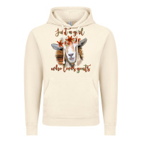 Vintage Artic Just a Girl Who Loves Goat Vintage Hoodie - Bettercallsaul