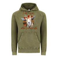Vintage Olive Just a Girl Who Loves Goat Vintage Hoodie - Bettercallsaul