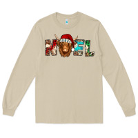 Mushroom noel long haired shaggy cow Long Sleeve Tee - Jasminsmagicworld
