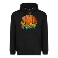 Black pumpkin mama Heavyweight Hoodie - BundleAndBundleShop