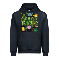 Navy one lucky teacher lucky charm Urban Hoodie - Artiststas