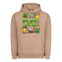 Pigment Burro one lucky teacher lucky charm Urban Hoodie - Artiststas