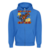 True Royal Crawfish who's your craw daddy Zipper Hoodie - FaDigitalArtStudio