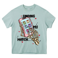 Arona finding my match Heavy Core Tee - MaliasSmallBusiness