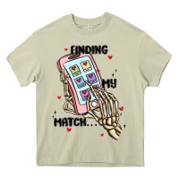 Mossy finding my match Heavy Core Tee - MaliasSmallBusiness