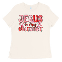 Bone jesus is my valentine Ladies Tee - MaliasSmallBusiness