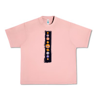 Salmon Planets Colour Urban Heavy Tee - Bettercallsaul