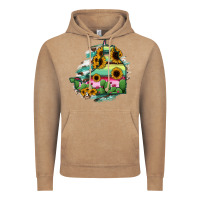 Vintage Coffee Campeche State Of Mexico Map Vintage Hoodie - RanaPortraitStore