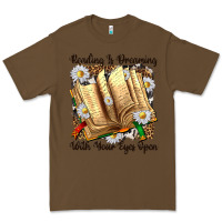 Cacao reading is dreaming with your eyes open Premium Tee - NancyCooperArtShop