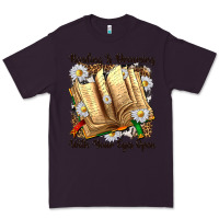 Plum reading is dreaming with your eyes open Premium Tee - NancyCooperArtShop