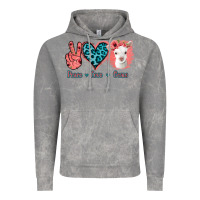 Cloud Rock Peace Love Goats Vintage Hoodie - Bettercallsaul