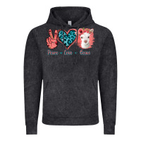 Vintage Black Peace Love Goats Vintage Hoodie - Bettercallsaul