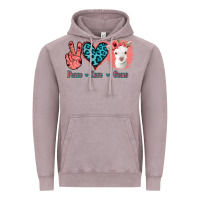 Vintage Zinc Peace Love Goats Vintage Hoodie - Bettercallsaul