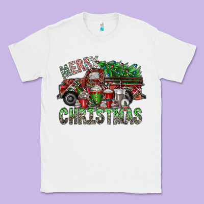 Merry Christmas Classic Tee Designed By Sublimationcraftshop