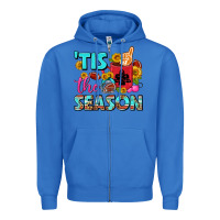 True Royal tis the season football coffee mug Zipper Hoodie - FaDigitalArtStudio