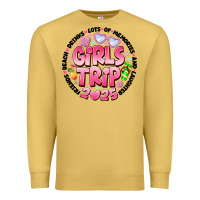 Antique Gold Grils Trip 2025 Premium Sweatshirt - CowhideDigitalArt