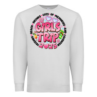 Dove Grey Grils Trip 2025 Premium Sweatshirt - CowhideDigitalArt