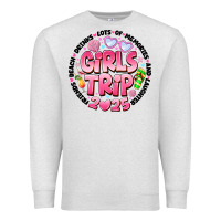 Oatmeal Heather Grils Trip 2025 Premium Sweatshirt - CowhideDigitalArt