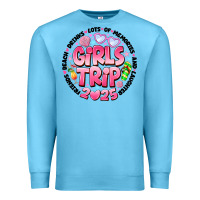 Ocean Blue Grils Trip 2025 Premium Sweatshirt - CowhideDigitalArt
