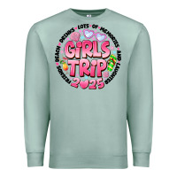 Seafoam Grils Trip 2025 Premium Sweatshirt - CowhideDigitalArt