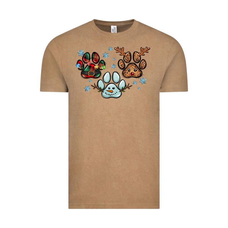 Christmas Paws Vintage Tee by RanaPortraitStore | Teevron