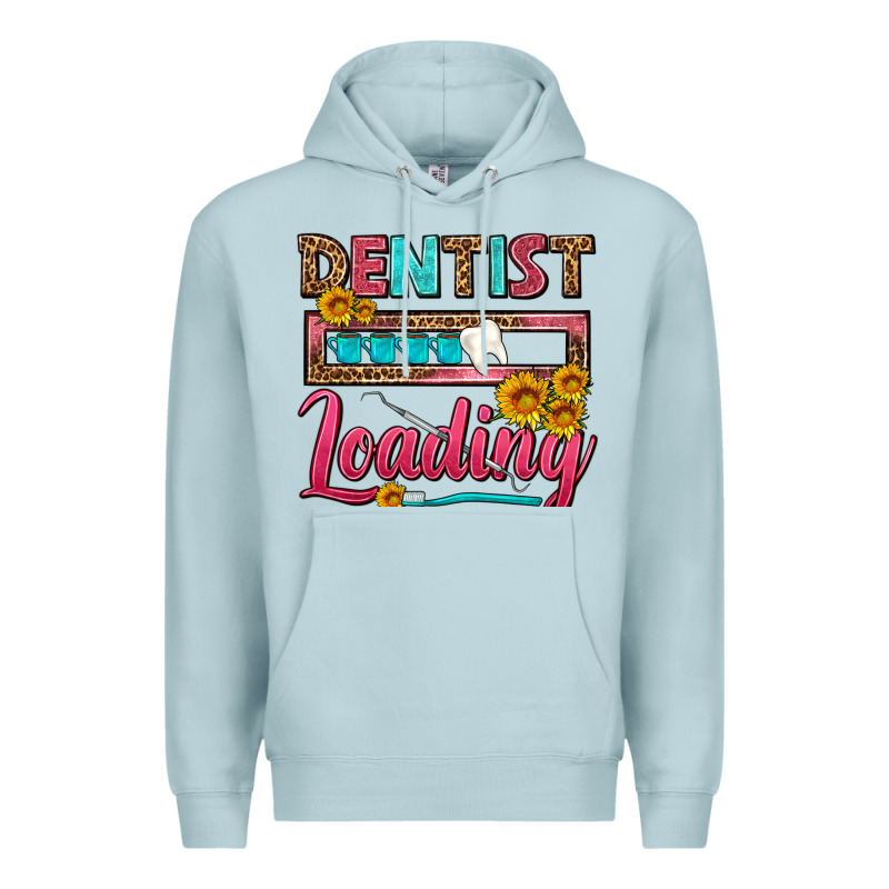 Dentist Loading With Coffee Mug Premium Hoodie by FaDigitalArtStudio | Teevron