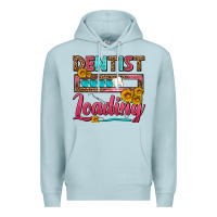 Blue Mist Dentist Loading With Coffee Mug Premium Hoodie - FaDigitalArtStudio