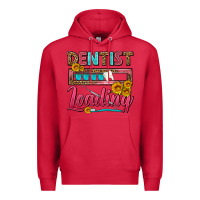 Cardinal Dentist Loading With Coffee Mug Premium Hoodie - FaDigitalArtStudio