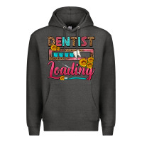 Charcoal Heather Dentist Loading With Coffee Mug Premium Hoodie - FaDigitalArtStudio
