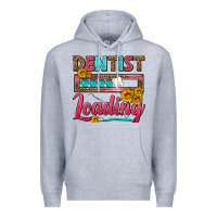 Heather Grey Dentist Loading With Coffee Mug Premium Hoodie - FaDigitalArtStudio
