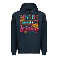 Navy Dentist Loading With Coffee Mug Premium Hoodie - FaDigitalArtStudio