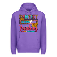 Purple Dentist Loading With Coffee Mug Premium Hoodie - FaDigitalArtStudio