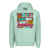 Seafoam Dentist Loading With Coffee Mug Premium Hoodie - FaDigitalArtStudio